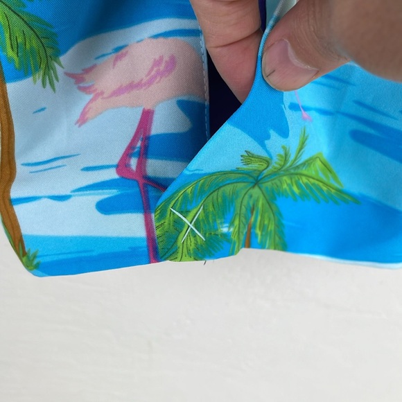 Opposuit Flamingo print jacket only Sz US42 - Picture 6 of 12